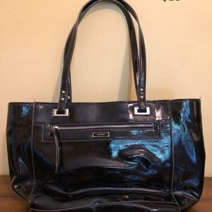 Nine West black tote